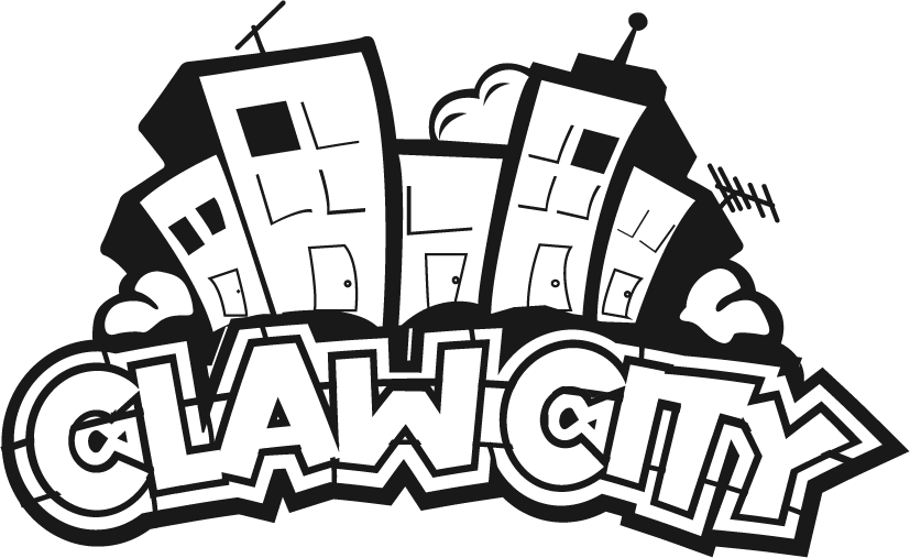 Claw City black logo